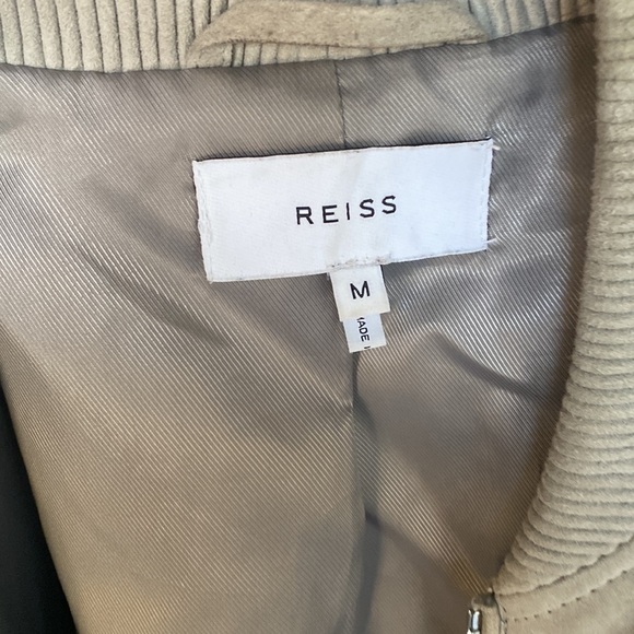 Reiss bomber!! Leather suede - Picture 3 of 3